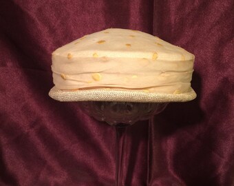 Vintage Lecie pillbox hat