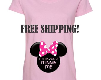 minnie mouse pregnancy shirt