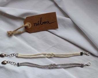 Rope bracelet with Sailor knot