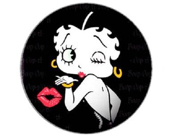 miss betty b, 25mm cabochon