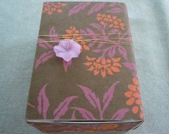 Orange Flowers Message Box