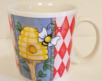Russ Berrie Bee & Hive Coffee Mug VC0