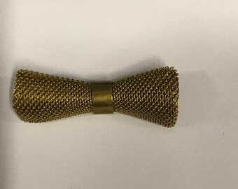 6PCS Brass mesh bow 1 1/2" long(36mm)