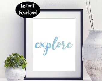 Explore Digital Download INSTANT DOWNLOAD