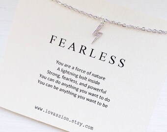 Silver Lightning Bolt Necklace, tiny lightning bolt necklace, rhodium plated