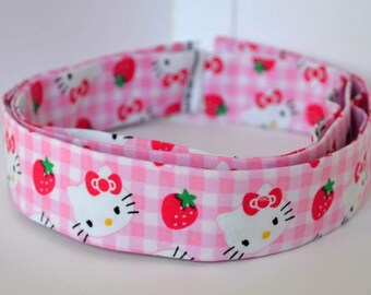 Martingale Dog Collar || Hello Kitty print