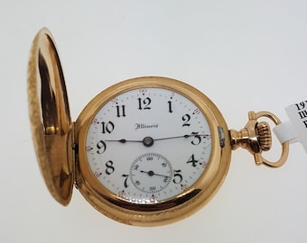 Vintage 1913 Illinois Pocket Watch