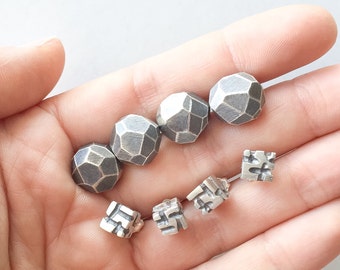 Earrings "Gabro" Collection & "Vime" Collection - Sterling Silver