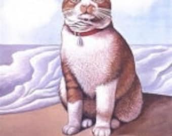 The Illustrated Cat. Original Poster. 1976