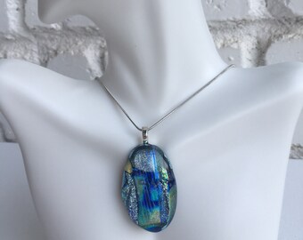 green deep blue sea oval