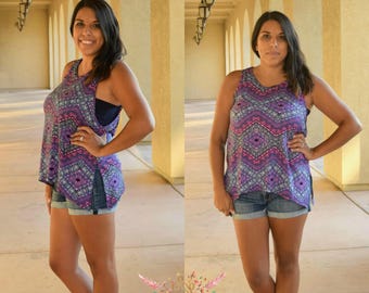 Moon Dance Tank PDF Sewing Pattern Women Sizes XS-XXXL