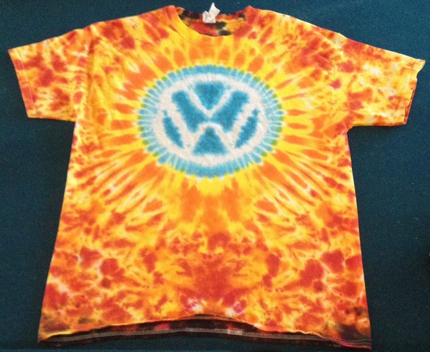 tie dye volkswagen shirt