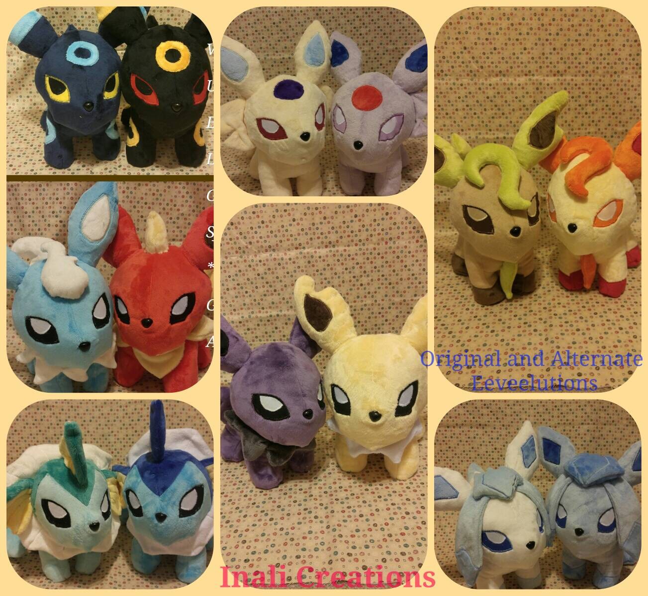 eeveelution plushies amazon