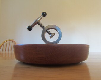 Nutcracker mid century modern design in Walnut
