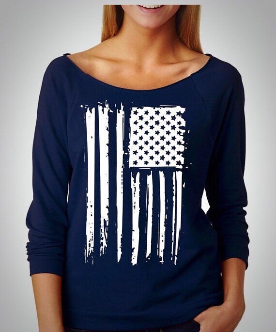 American flag Sweatshirt / flag Tee / fourth of july / july
