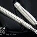 Handmade Fountain Pen Sterling Silver Hallmarked 925 Made in Italy
