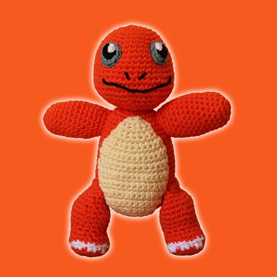 Charmander - Pokemon. Amigurumi Pattern PDF.