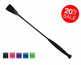 Leather Spank Crop - Bats for Spanking - Whips Made For BDSM Bondage Fetish Play