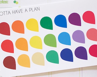 Planificador pegatinas Tear Drop para Erin Condren, feliz planificador, Filofax, Scrapbooking
