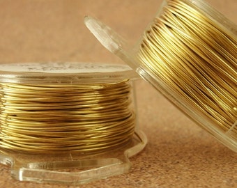Raw Yellow Brass Wire - 100% Guarantee - You Pick Gauge - 4, 6, 8, 10, 12, 14, 16, 18, 20, 22, 24, 26, 28, 30, 32
