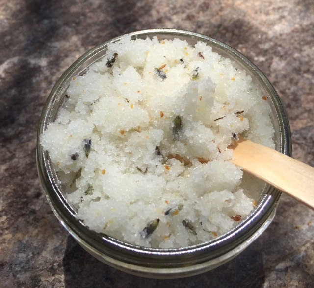 DIY Kit Create your Own Sugar Scrub Lemon Zest Sugar Scrub