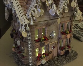 Decorative Lighted House