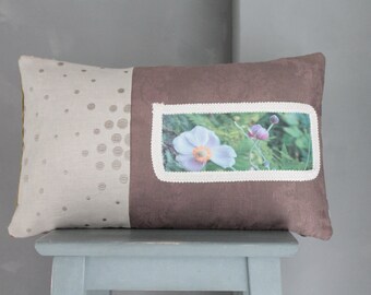 CASAMANCE linen and velvet CASADECO uniquely COUS1603402 cushion