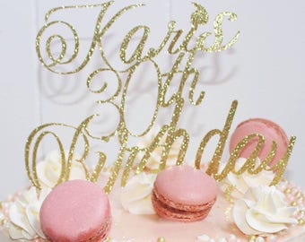 30th birthday Cake Topper
