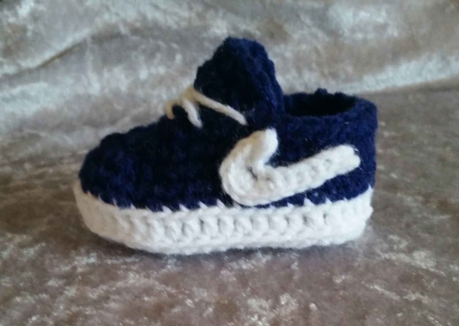 Baby Nike shoes crochet baby Nikes baby tennis shoes baby