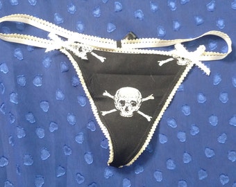 Skull and Cross Bones panties