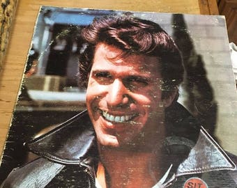 Vintage 1970's The Fonz Movie Poster Happy Days Fonzie