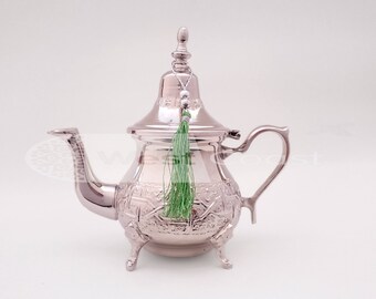 Authentic Silver teapot, handmade teapot, Vintage Teapot,Teiera d'epoca, Vintage theepot , Handmade teapot.