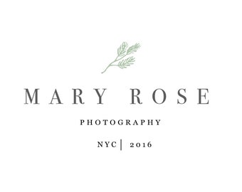 Premade Logo-Photography logo-Business Logo-Business Branding-Logo Design-Watermark-Custom Logo-Boutique Logo