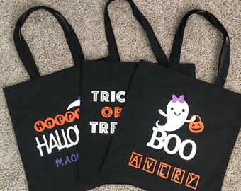 Halloween Trick or Treat Bag/Tote