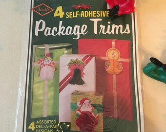 Vintage Beistle Package Trims For Christmas