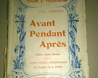 177) old French book