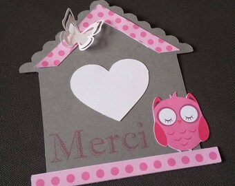 OWL thank you card