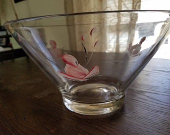 Hand Painted Asian inspired chip bowl
