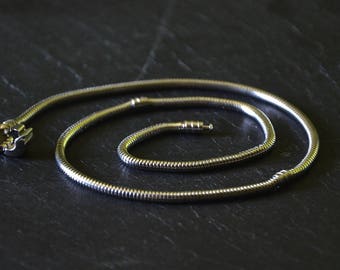 Stainless steel European necklace
