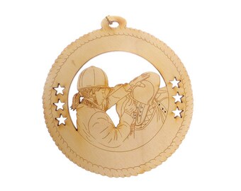 Horseback Rider Ornament, English Saddle - Horse Ornaments - Horse Decor - Horse Gift - Horse Gifts - Horse Art - Personalized Free