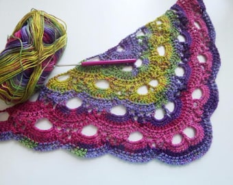 INSTANT DOWNLOAD Shell/Fan/Virus Blanket and Shawl crochet pattern.2 for the price of 1!!!