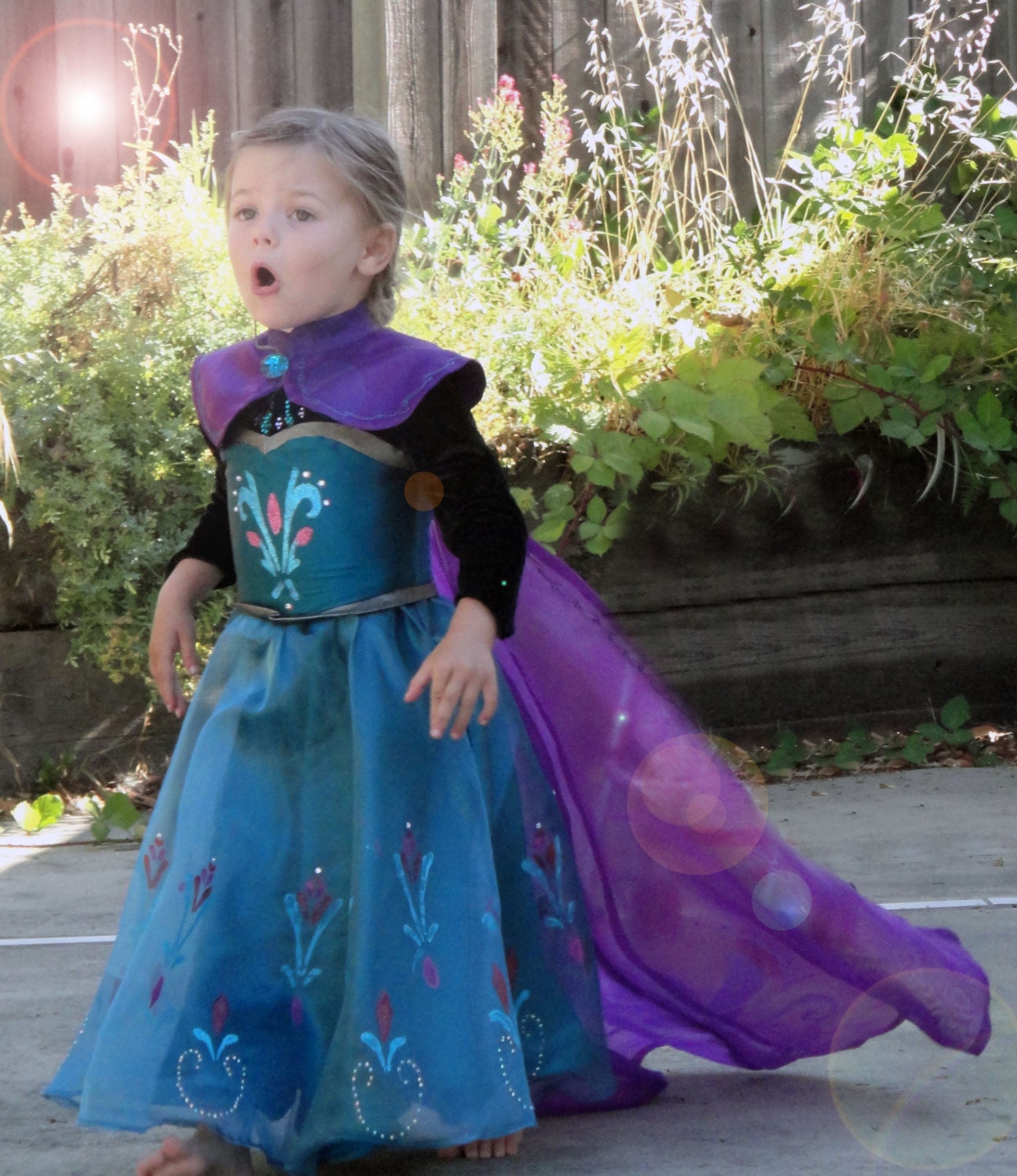 elsa costume coronation