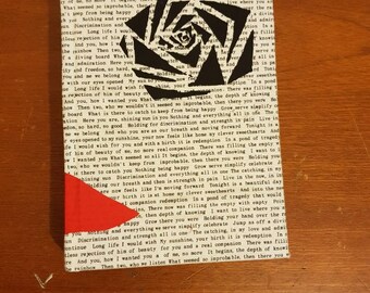 A5 hand bound notebook
