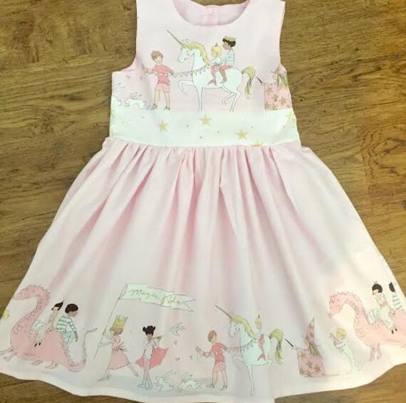 Girl S Dress Girls Unicorn Dress Baby Girl 1st Birthday