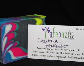 afeanz Chamomile Bergamot Handmade soap