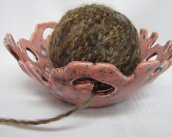 Yarn Bowl, Knitting Bowl, Serving Bowl, Ceramic