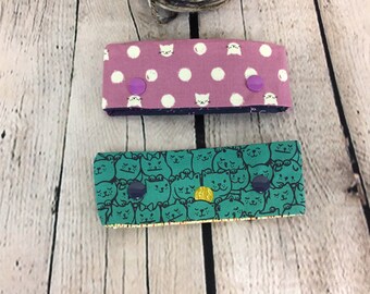 Set of (2) 4" DPN Needle Cozies, Sock Knitting, DPN case, DPN holder, Knitting needle case