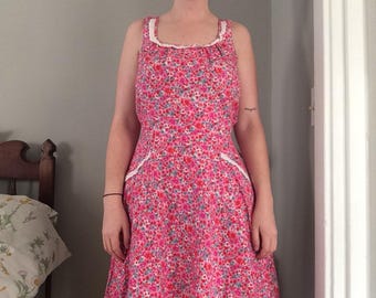 Vintage Floral Dress