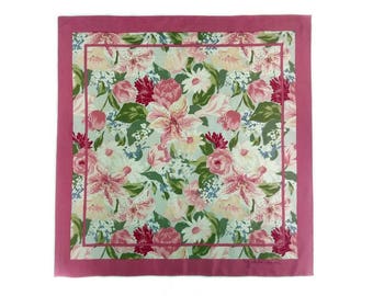 Yukiko Hanai, silk scarf, women's accessories.