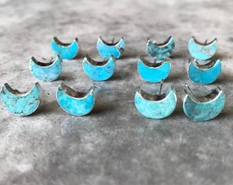 Moon Song Turquoise Earrings